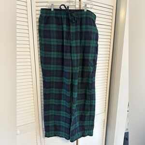 Men’s Pajama Pants Green Navy
